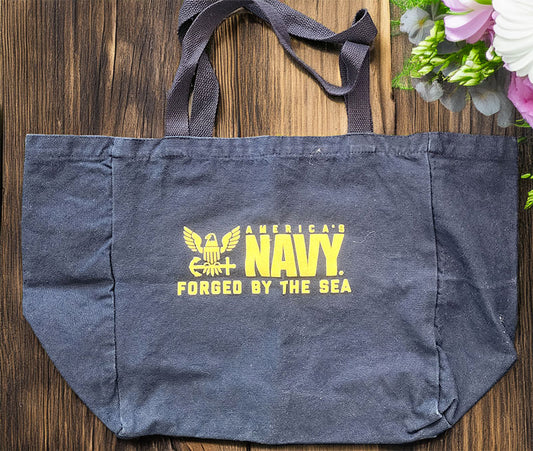 Navy Tote